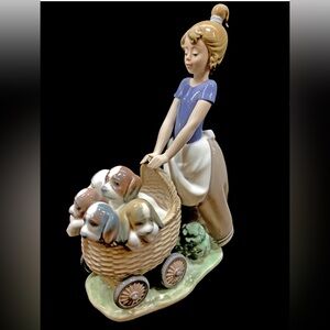 Lladro Litter of Fun